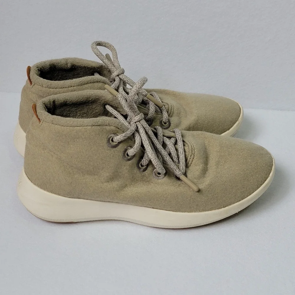 Allbirds Wool Runner Up WRU Mizzle Hightop Sneakers 9W Merino Water Repellent